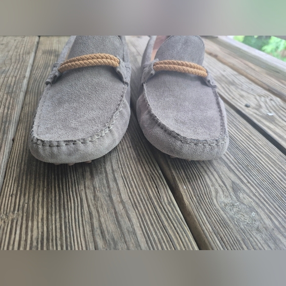 ALDO Men's Gray Suede Loafers - Picture 5 of 6